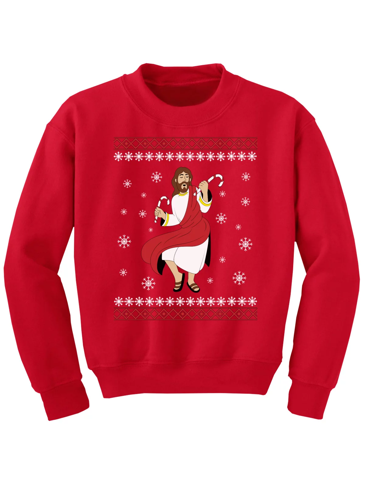 Funny Jesus Sweater Ugly Christmas Kids Sweatshirt for Girls Boys Holiday Gifts Dancing Jesus Top Merry Xmas 2020 Youth Xmas Outfit for Kids