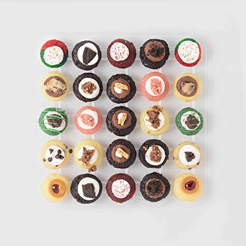 Baked by Melissa Cupcakes - Latest u0026 Greatest - Assorted Bite-Size Cupcakes - 12 Flavors Include: Red Velvet, Triple Chocola