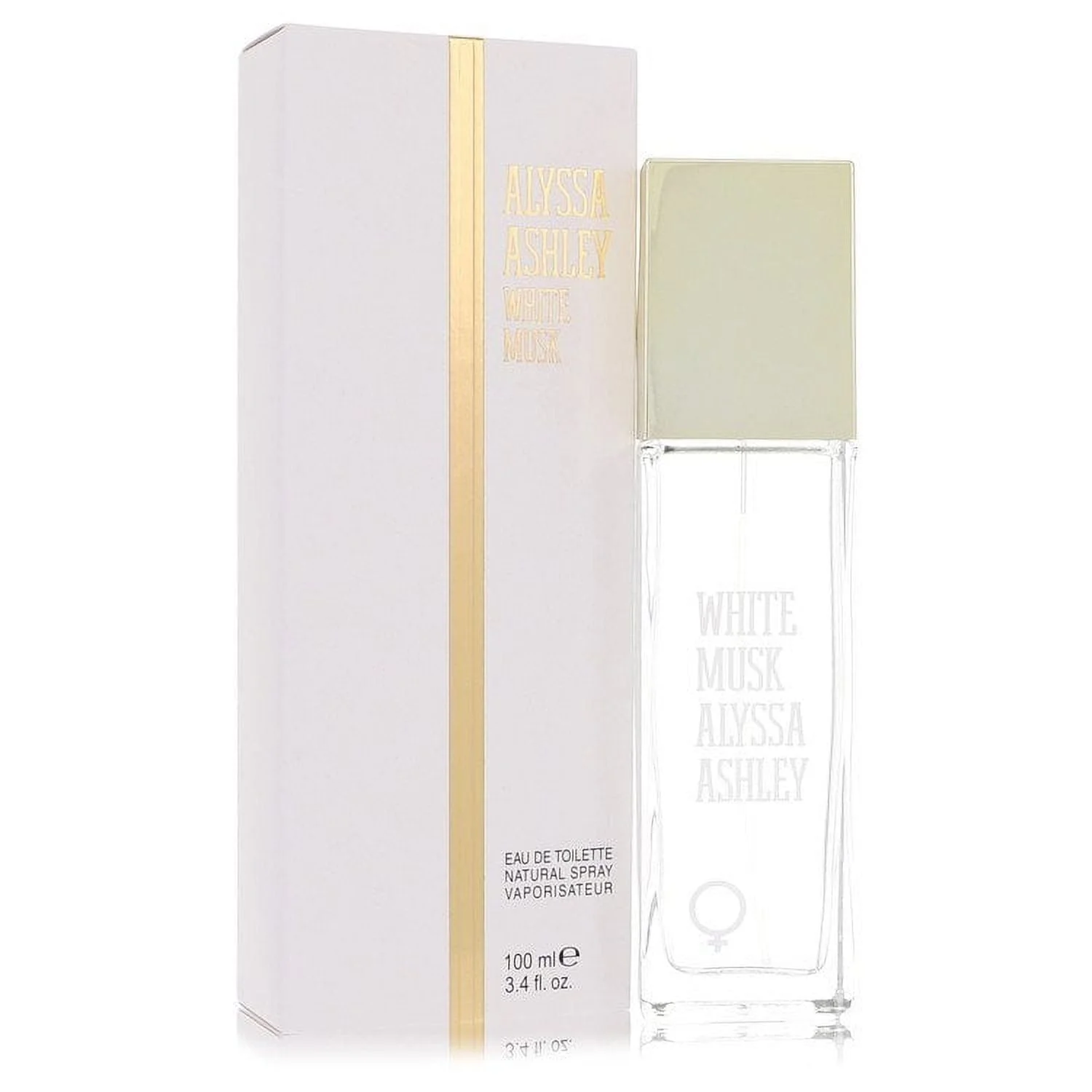Alyssa Ashley White Musk by Alyssa Ashley Eau De Toilette Spray 3.4 oz for Women Pack of 2