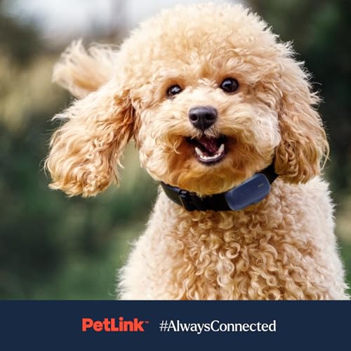 GPS Dog Tracker - Real-time Pet Tracker Collar - Waterproof Dog GPS Tracker with Virtual Fence