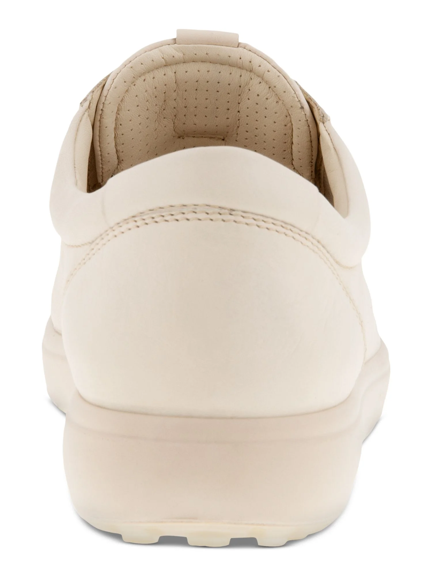 ECCO Womens Beige Comfort Mono 2.0 Round Toe Lace-Up Leather Sneakers Shoes 11-11.5