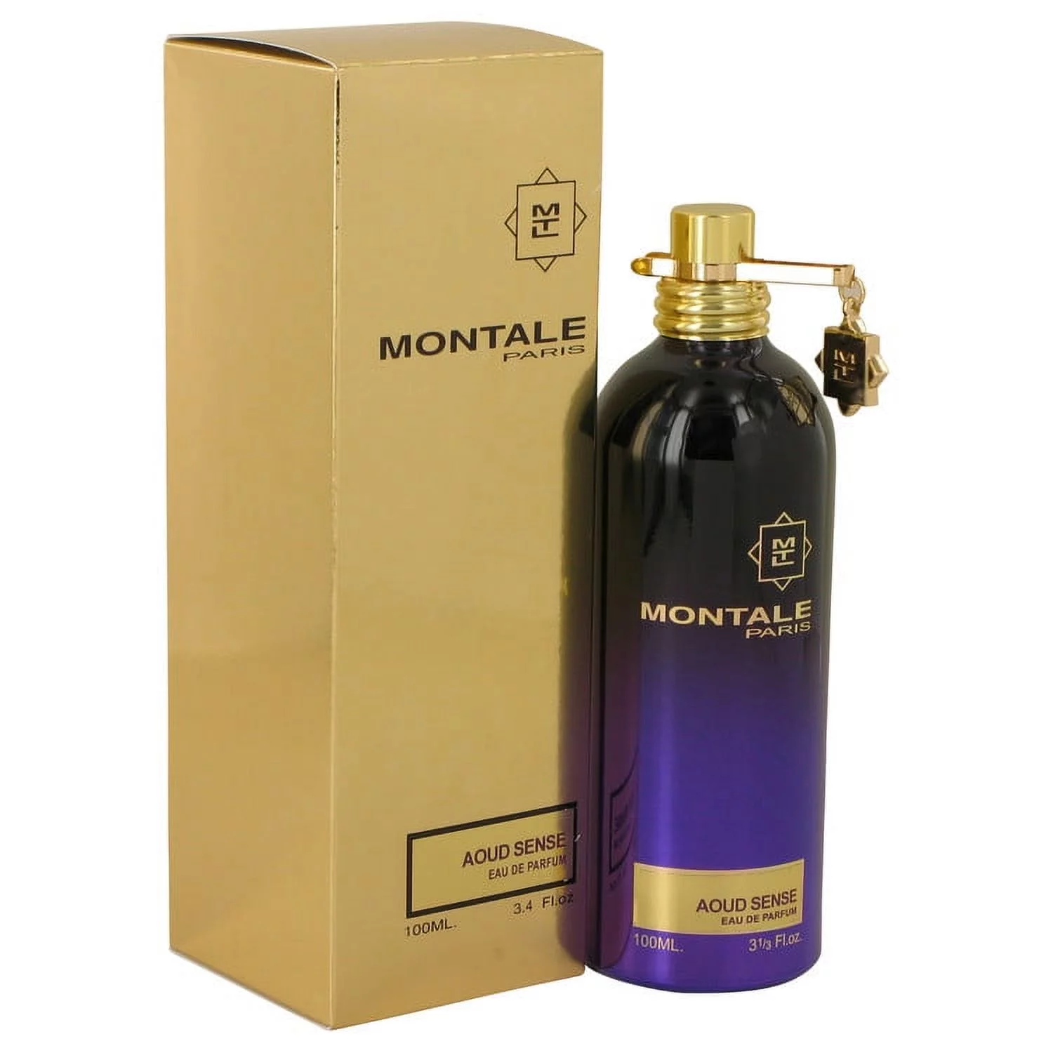 Montale Aoud Sense by Montale Eau De Parfum Spray (Unisex) 3.4 oz for Female