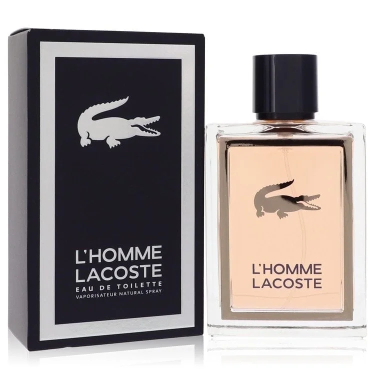 Lacoste L'homme by Lacoste Eau De Toilette Spray 3.3 oz for Men Pack of 2