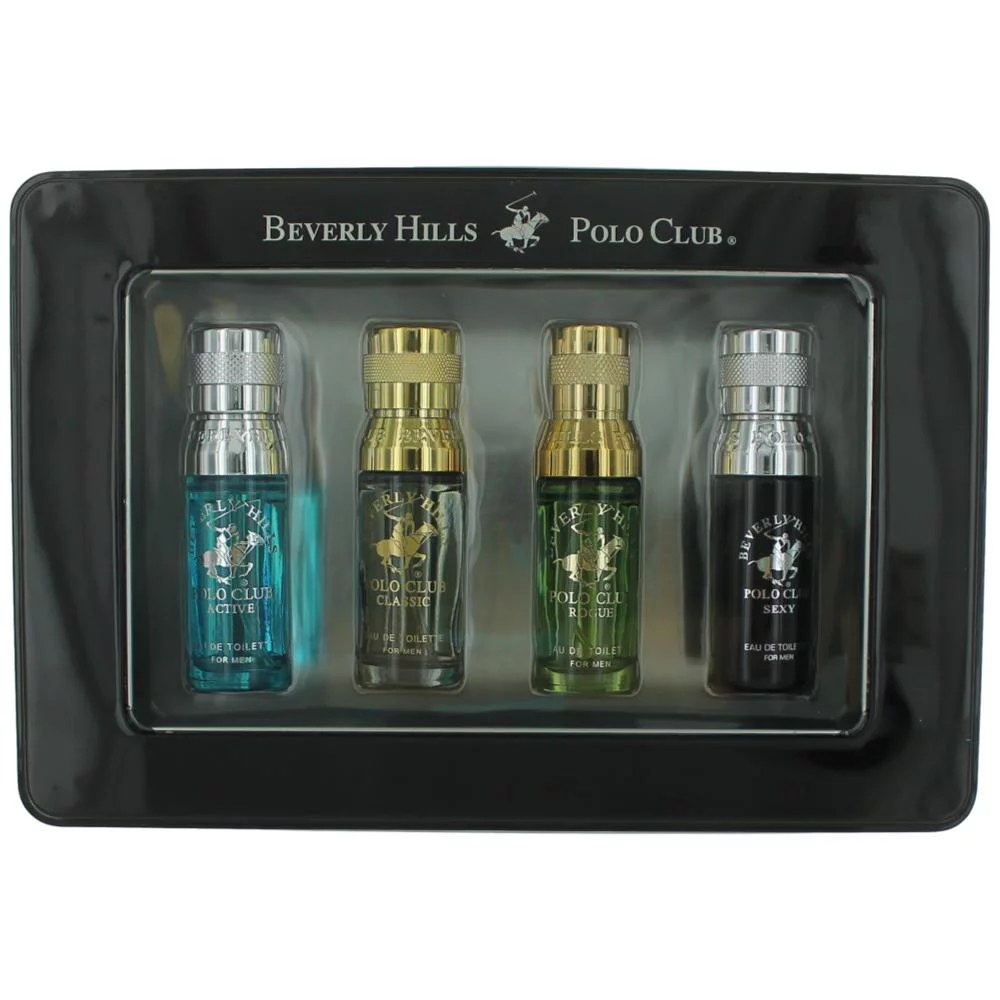 BHPC Collection by Beverly Hills Polo Club, 4 Piece Mini Gift Set for Men