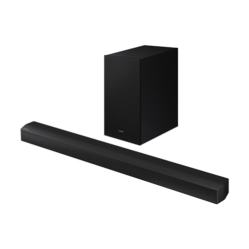Samsung B-Series Soundbar HW-B630F 3.1 ch DTS Virtual:X Soundbar with Subwoofer (2025 Model) One Remote Control, Voice Enhance Mode, Adaptive Sound
