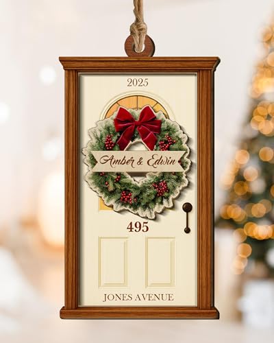 Personalized New Home Christmas Ornaments – Custom 4