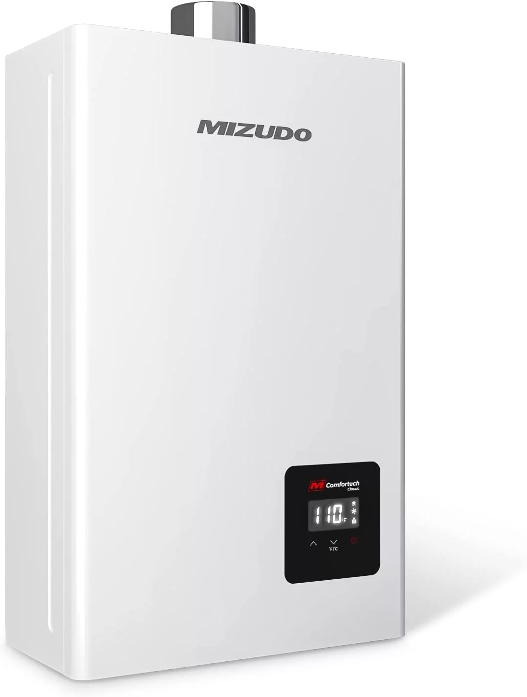 MIZUDO Natural Gas Tankless Water Heater Instant Hot Indoor Gas Tankless Water Heater on Demand Water Heater for Home 3.6 GPM