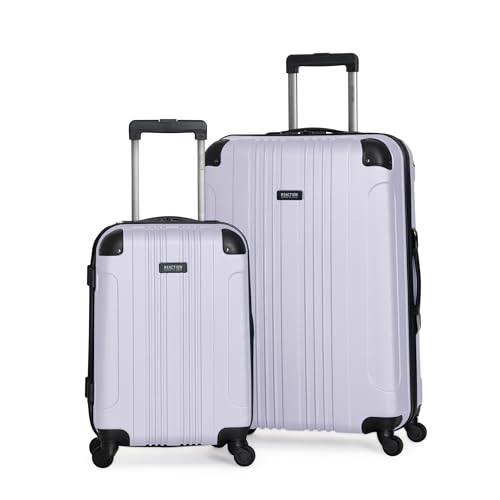 Kenneth Cole REACTION Out of Bounds Lightweight Hardshell 4-Wheel Spinner Luggage, Cobalt Blue, 20-Inch Carry On