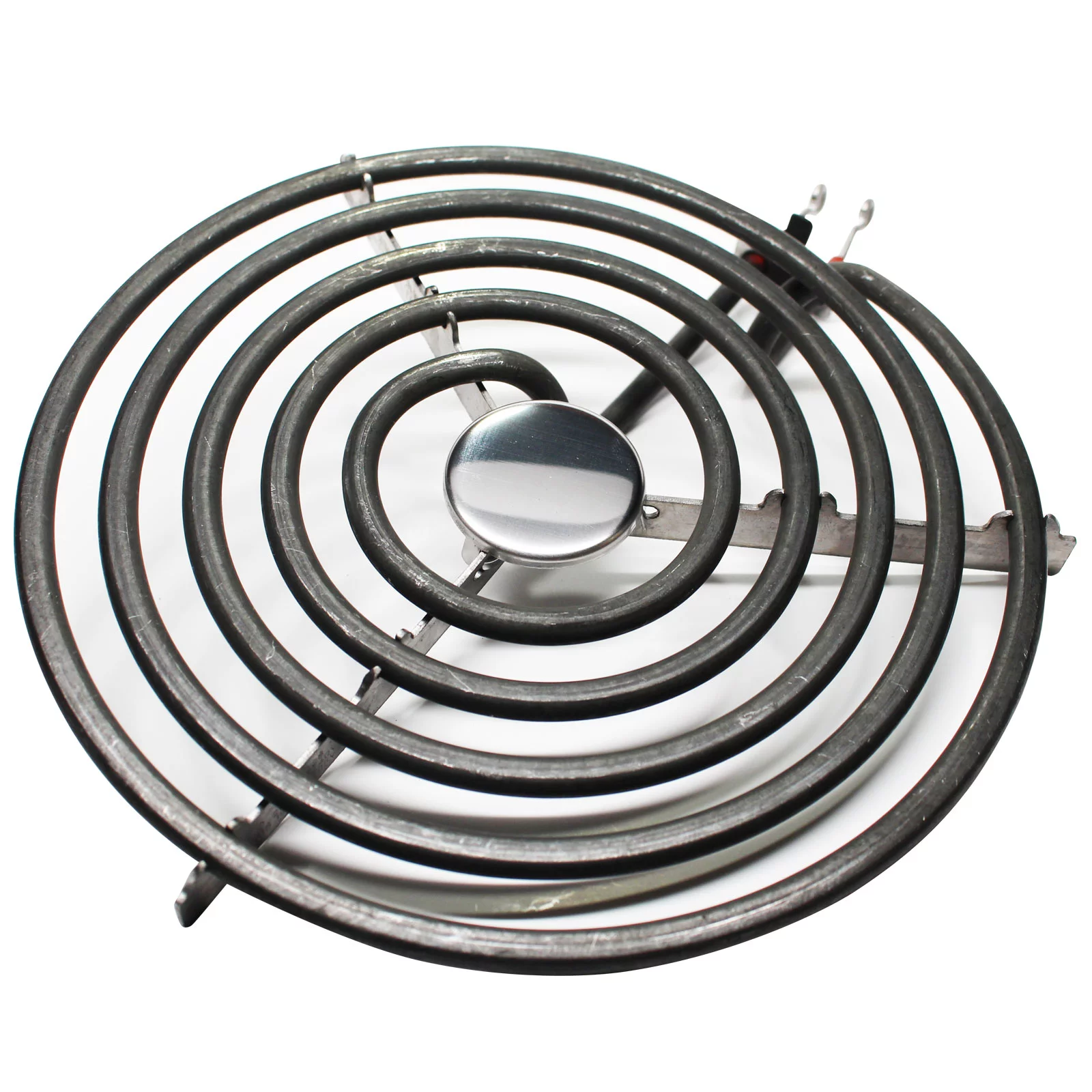 2-Pack Replacement for Whirlpool WERP3100PB4 8 inch 5 Turns Surface Burner Element - Compatible with Whirlpool 9761345 Heating Element for Range, Stove & Cooktop