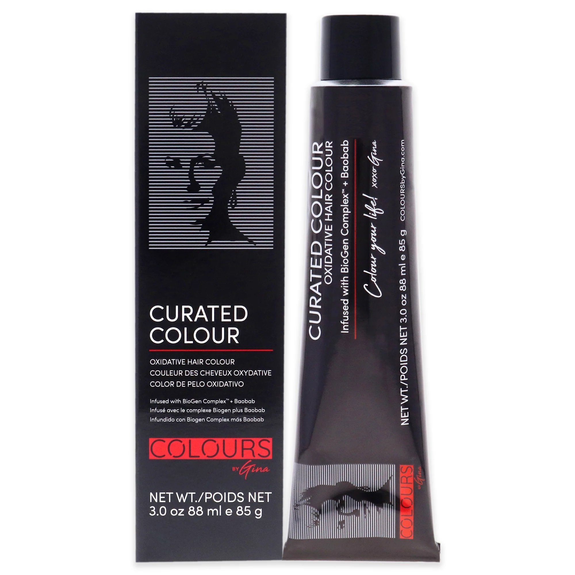 Curated Colour - 11.0-11N High Lift Natural Blonde by Colours By Gina for Unisex - 3 oz Hair Color