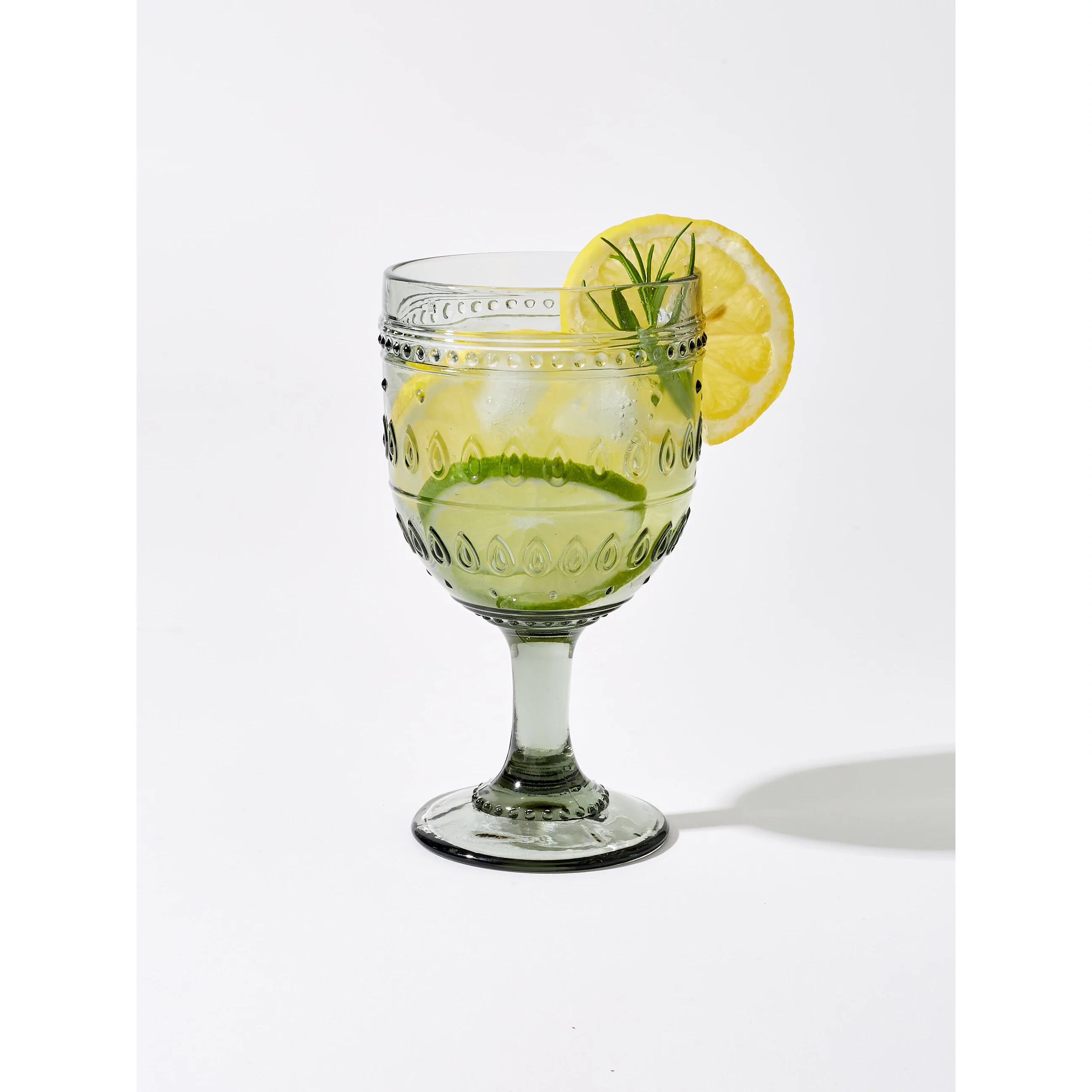 Euro Ceramica Inc. Euro Ceramica Fez 12-ounce Wine Goblets (Set of 4) grey