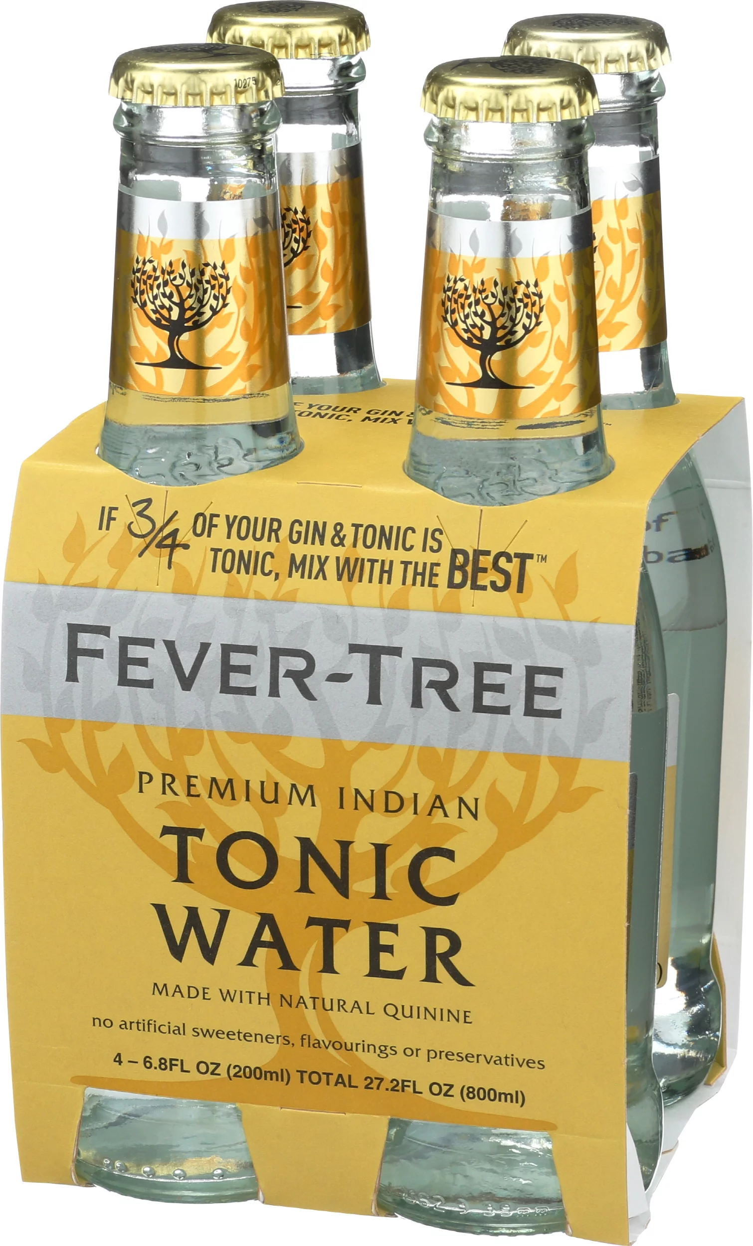 Fever-Tree Fever-Tree Indian Tonic 6X4200Ml 27.2 Fluid Ounce Pack Of 6