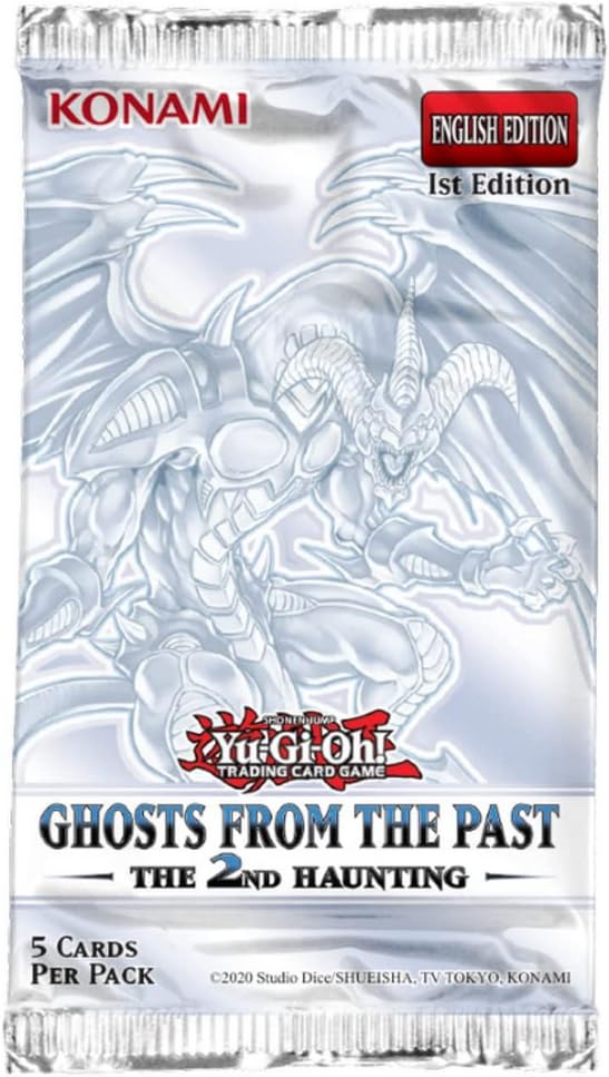 YuGiOh Trading Card Game 2022 Ghosts From The Past The 2nd Haunting DISPLAY Box [5 MINI Boxes (15 Booster Packs)]