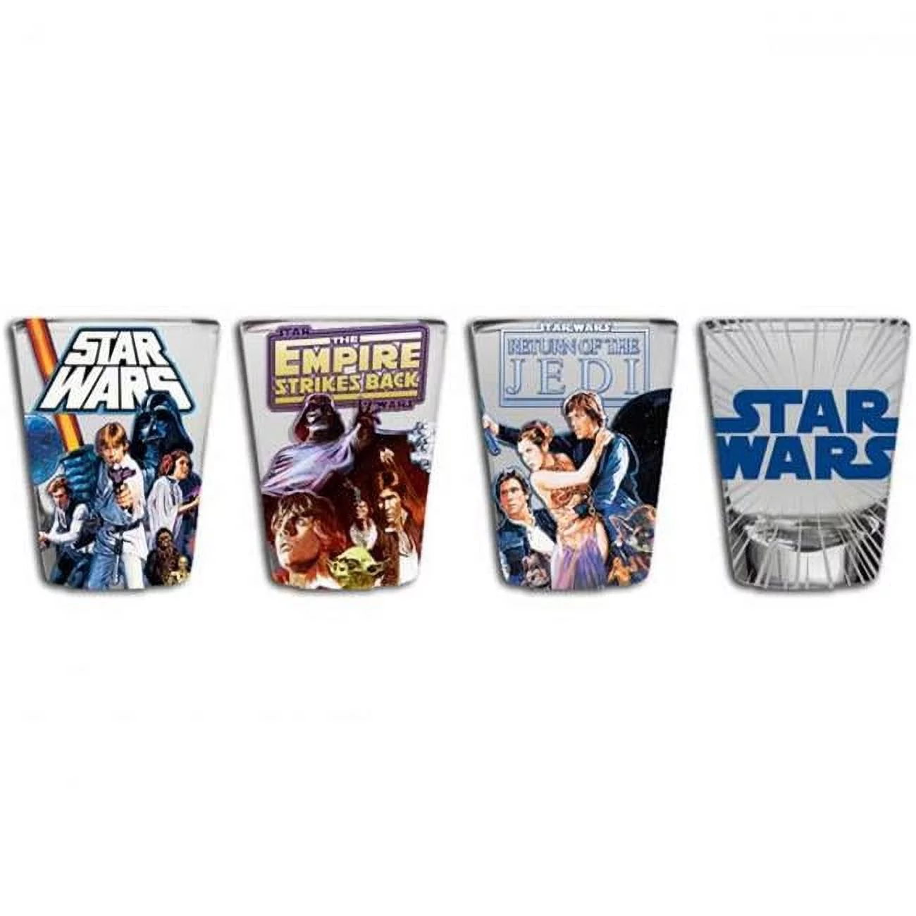 Star Wars 826139 Star Wars Original Trilogy Shot Glass Set