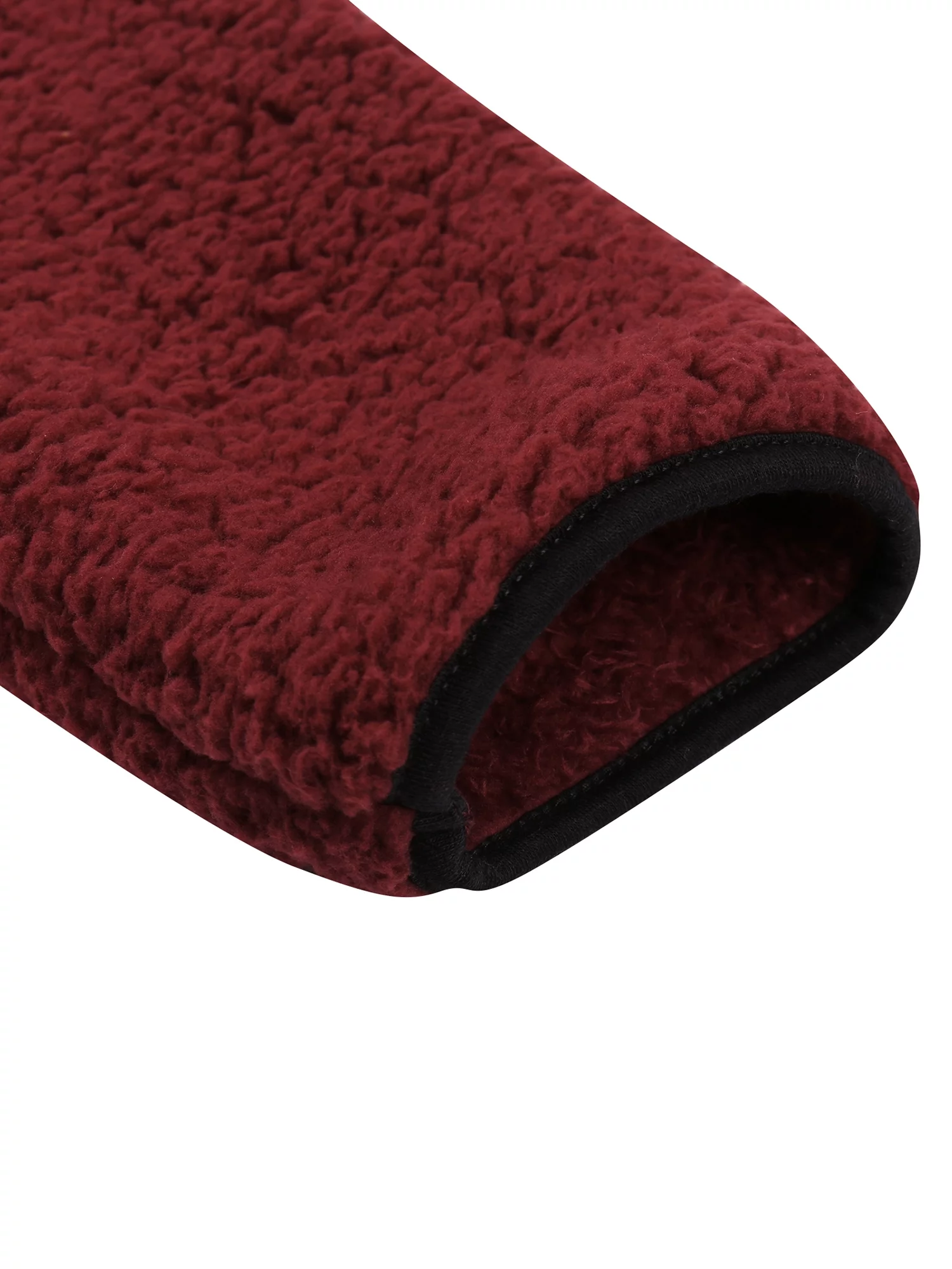 Seyurigaoka Imitation Lamb Pullover Long Sleeve Round Neck Outerwear