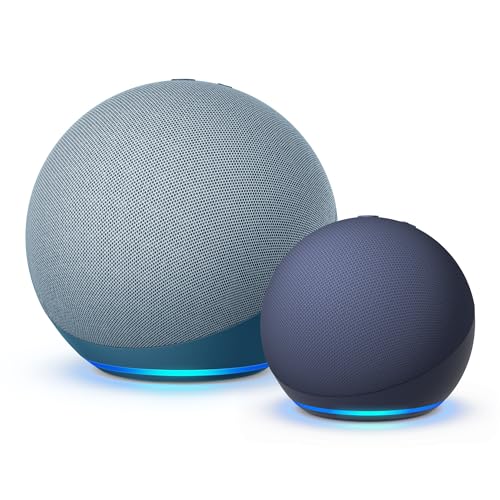 Amazon Echo (newest model), Alexa speaker with premium sound, Ideal for large bedrooms, living rooms and kitchens, Charcoal