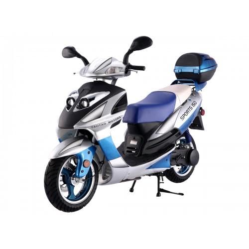 HHH 150cc Scooter Moped Street Gas Scooter 150cc Fully Automatic Scooter Adult Bike Lancer150 Vienna150 Gas Scooter with 13 inches Aluminum Wheels (Black)