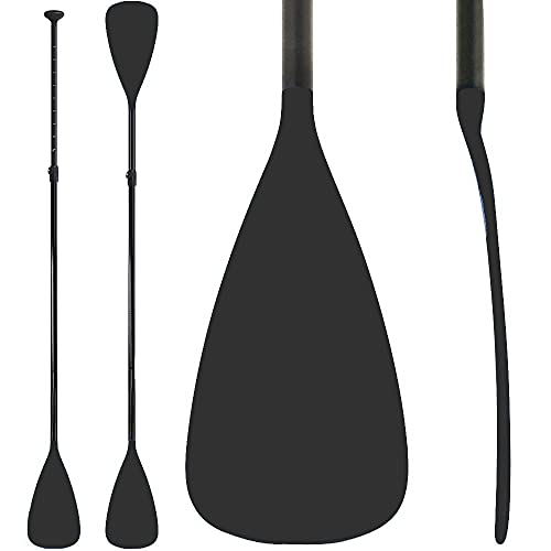 LBW SUP Paddle Board Paddle Stand up Paddleboard Paddles - 3-Piece or 4-Piece Floating Alloy Portable SUP Kayak Paddle Adjustable 2-Sided Paddle