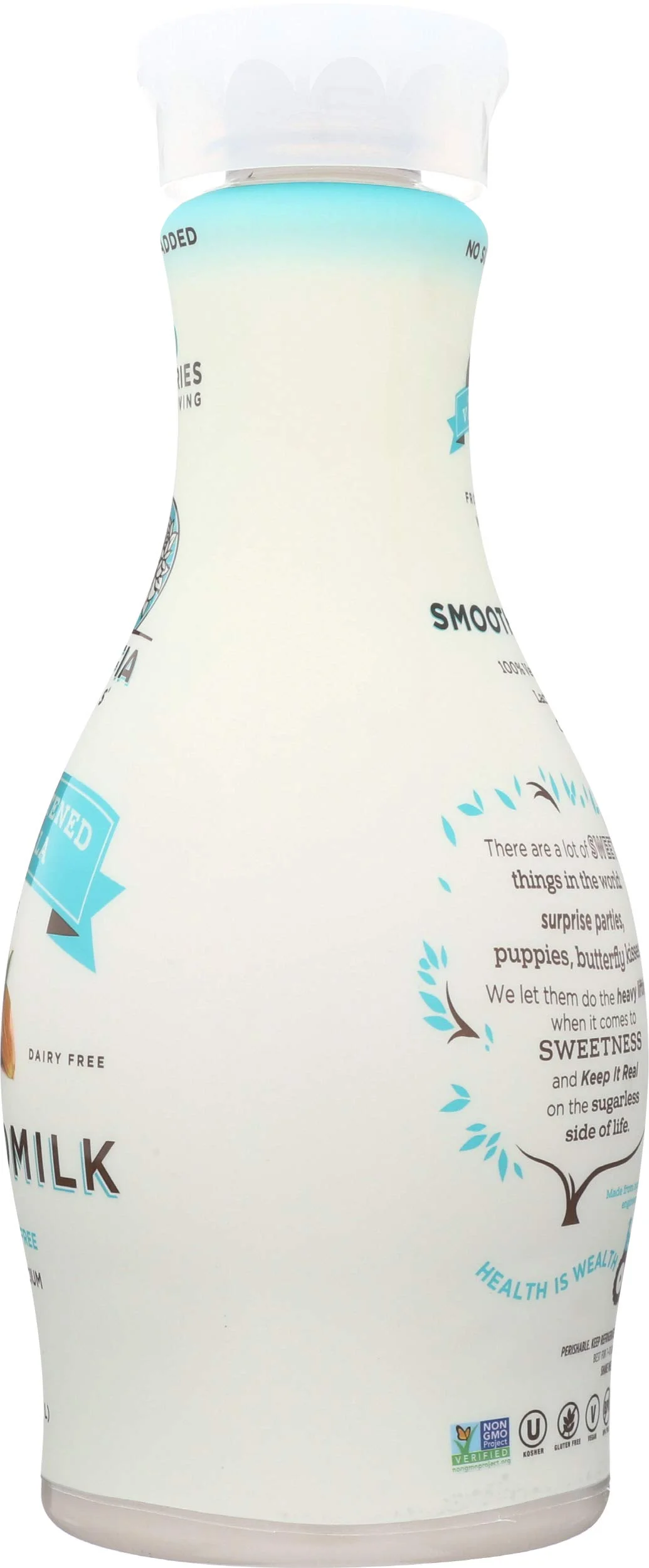 Califia Farms Unsweetened Vanilla Almond Milk, 48 Fluid Ounce -- 6 per case