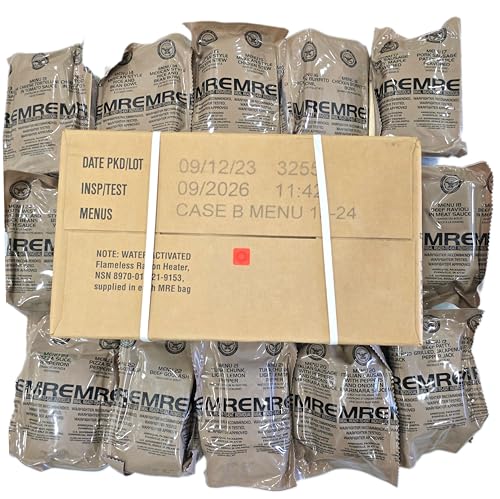 2026 Inspection Dated MREs, U.S. Military Issued, 4-Pack