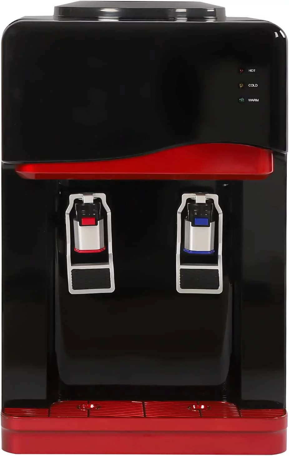 Miumaeov 75W Dispenser Hot and Cold Water Cooler Child Safety Lock Drinking Fountain