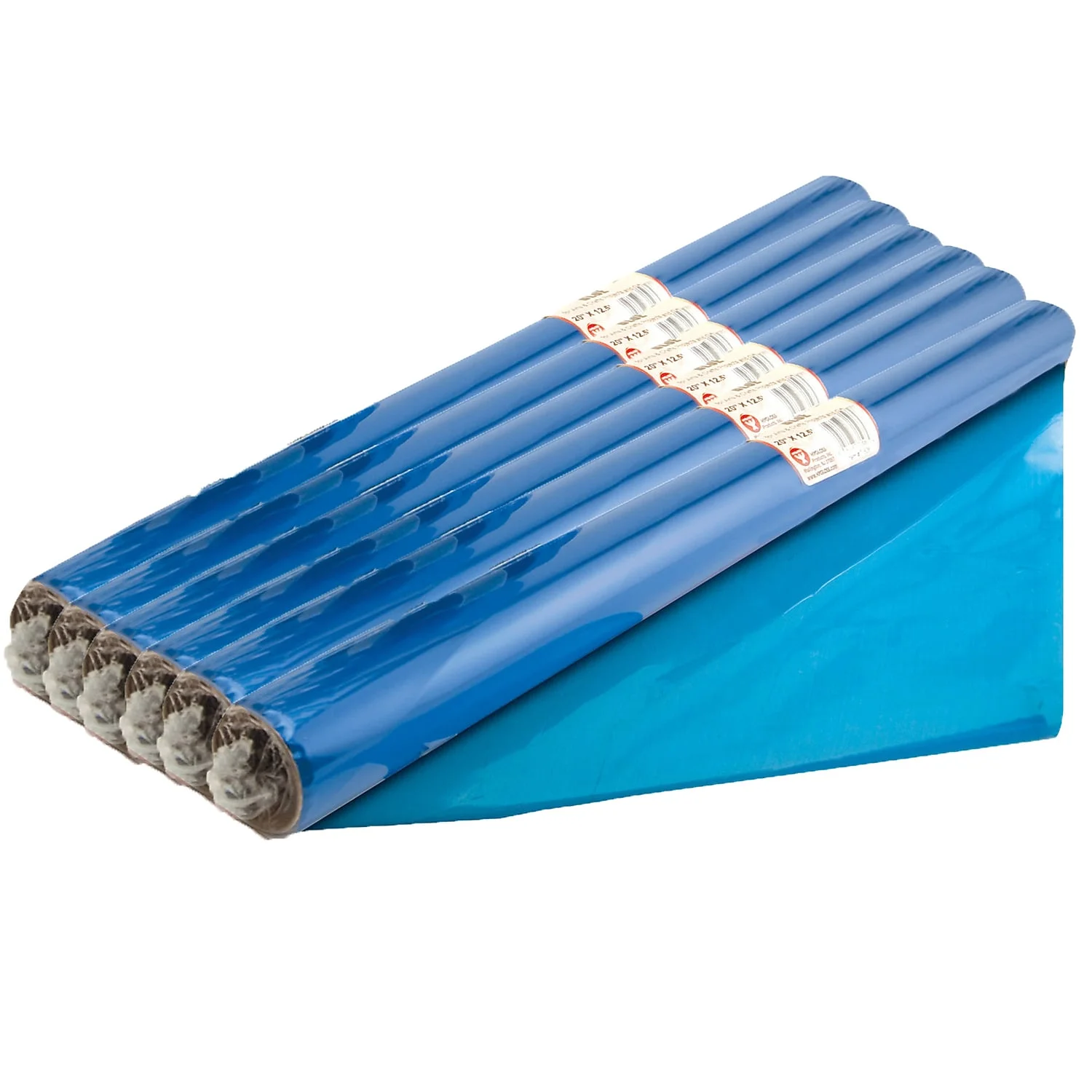 Hygloss Products HYG71506-6 Cello Wrap Roll, Blue - 6 Roll