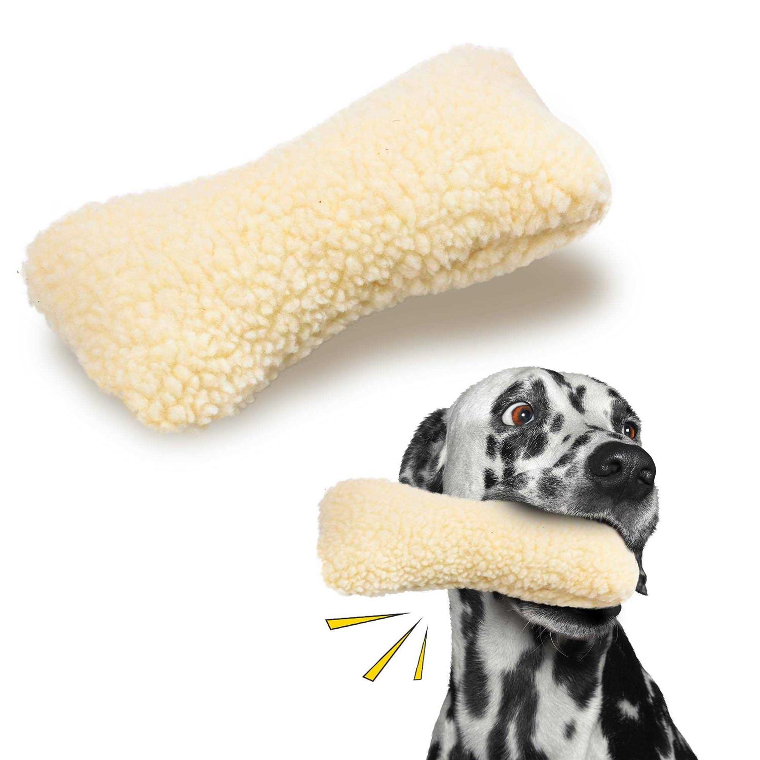 Vermont Fleece Bone Dog Toy - Pet Supplies online store