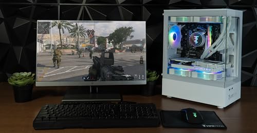 ViprTech Reaper 3.0 Liquid-Cooled PC - AMD Ryzen 7 7700 (5.3Ghz Turbo), RTX 4070 Super 12GB, 32GB DDR5 6400, 2TB NVMe SSD, 800W Gold, VR-Ready, WiFi BT, Win 11, Gaming Desktop Computer Black