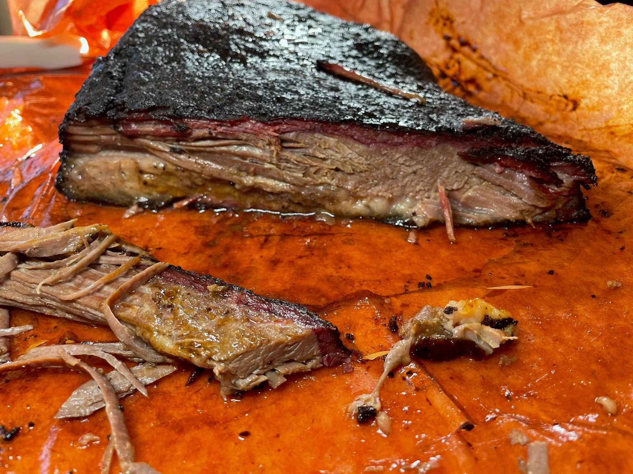 Oren International Smokin' Pink Kraft Butcher Paper Roll With Dispenser Box | 17.25