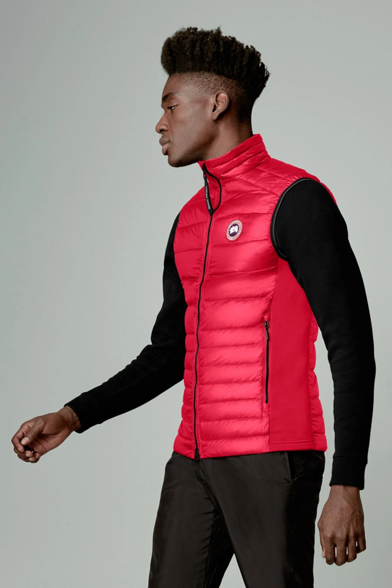 Canada Goose Men’s Hybridge Lite Tech Down Vest (Men, Red, XL)