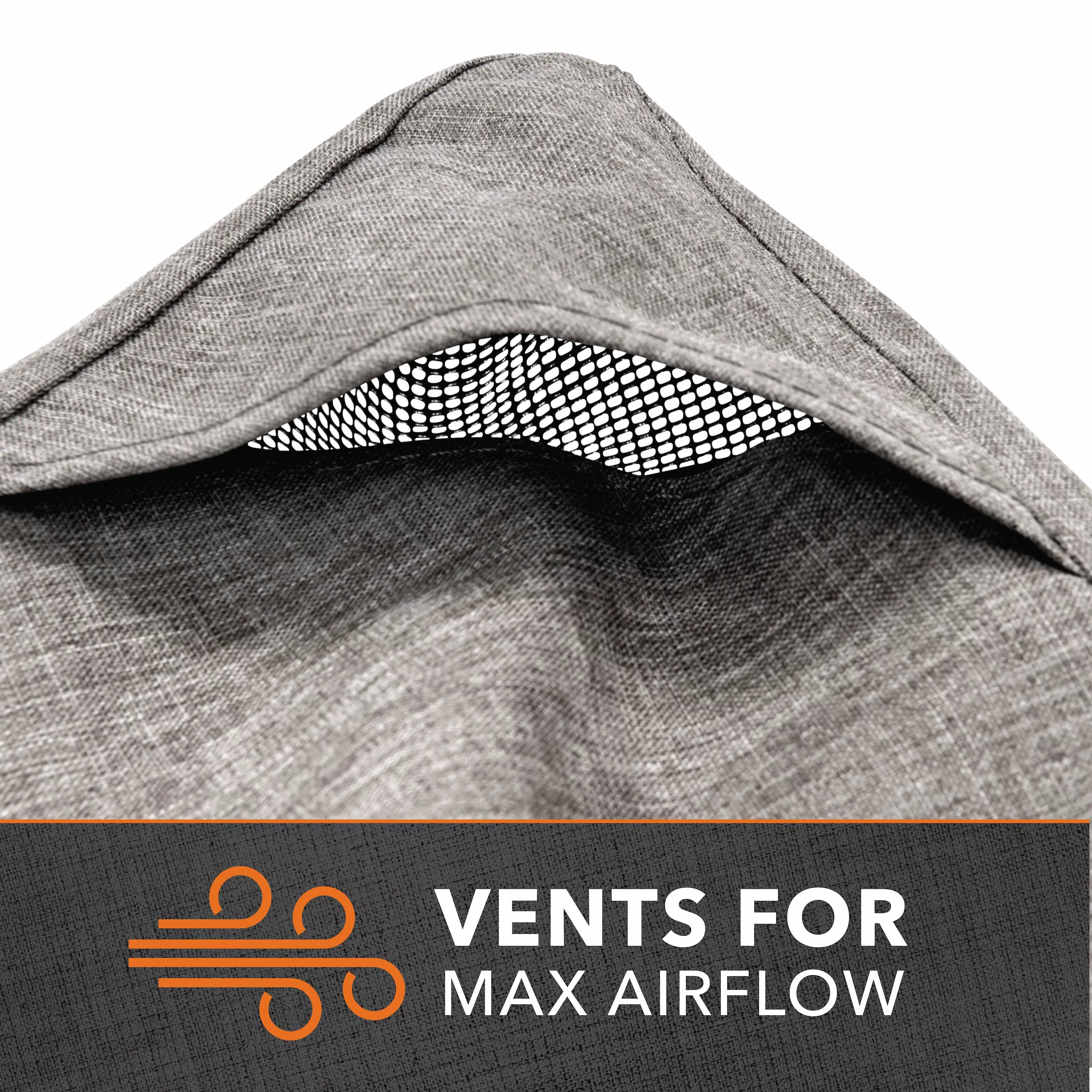 Modern Leisure Garrison Patio Loveseat Cover, Waterproof, Small, 55