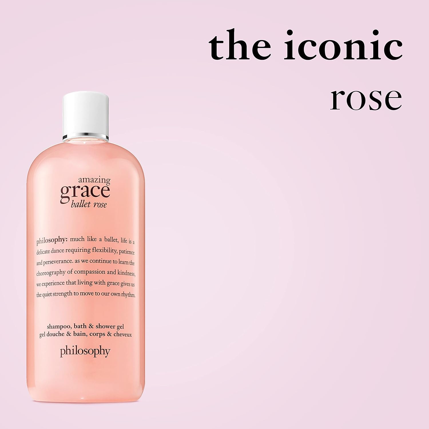 philosophy amazing grace ballet rose emulsion & shower gel duo