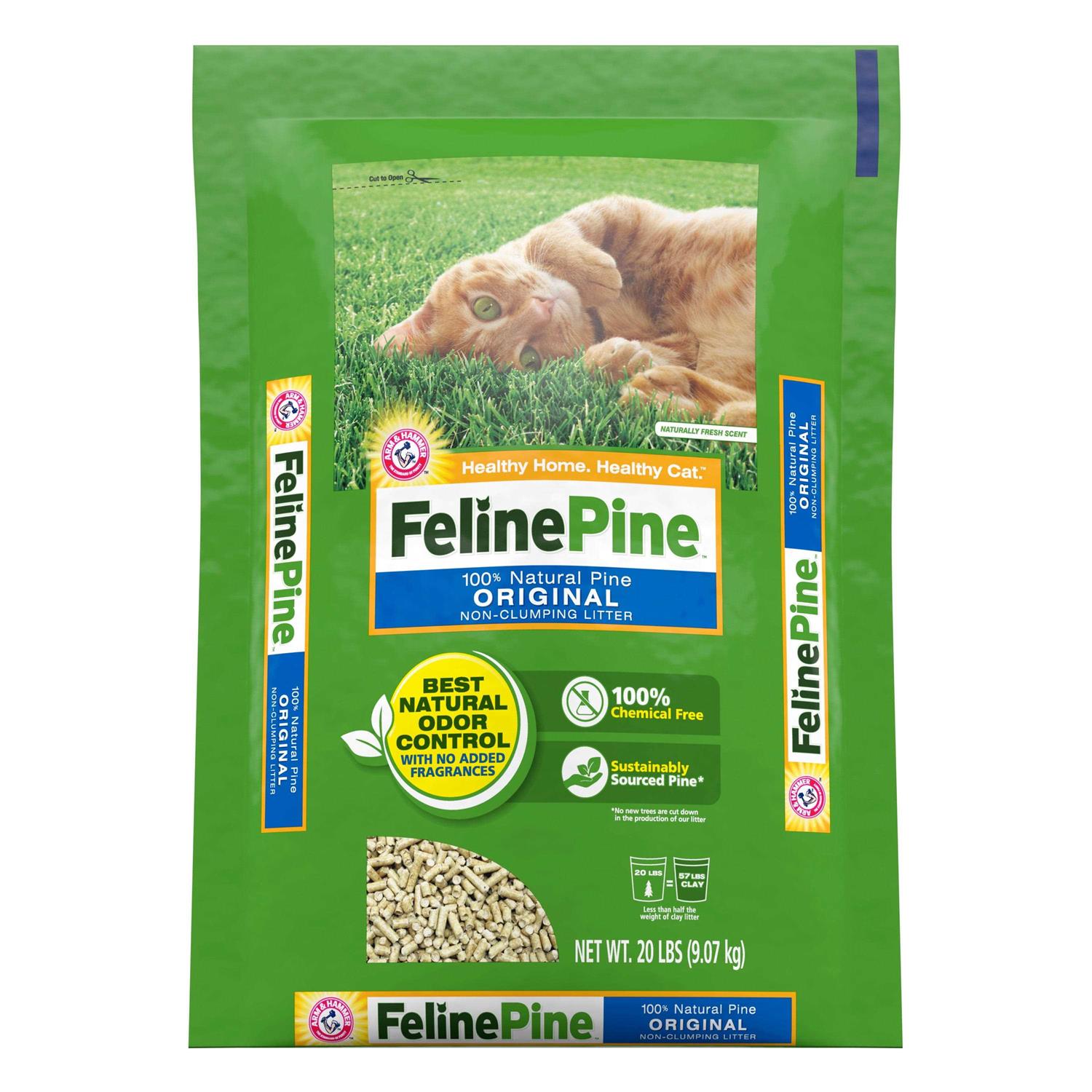 Feline Pine Cat Litter Original - Pet Supplies online store