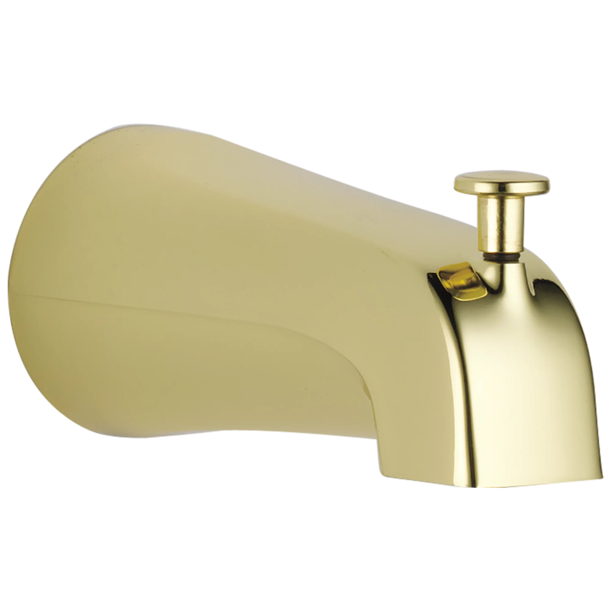 Delta Pull-Up Diverter Tub Spout in Polished Brass U1075-PB-PK