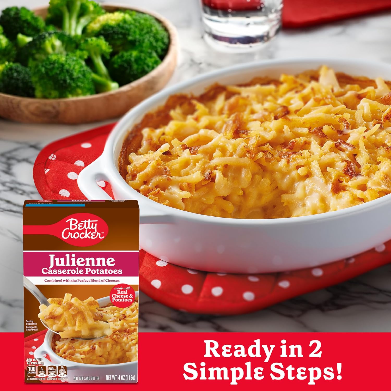 Betty Crocker Julienne Casserole Potatoes, 4 OZ