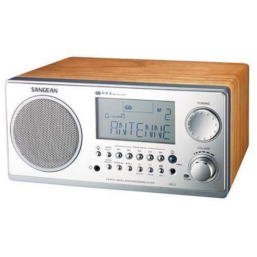 Sangean WR-2 FM-RBDS amwooden Cabinet Digital Tuning Receiver (Walnut)