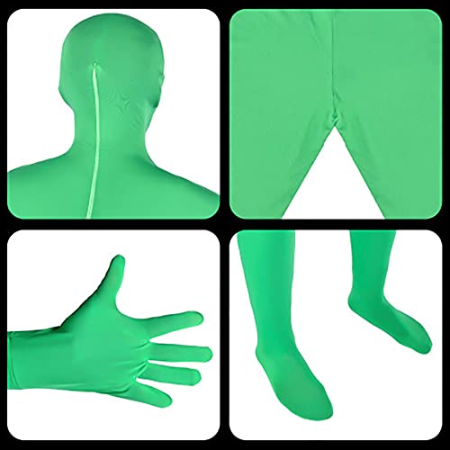 Andoer Full Body Photography Chromakey Green Suit Unisex Adult Green