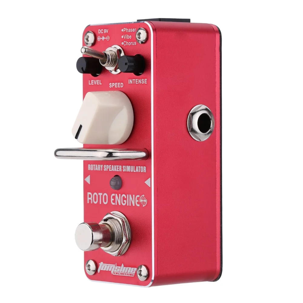 ARE-3 Mini Single Electric Guitar Effect Pedal - Engine Rotary Speaker Simulator with True Bypass