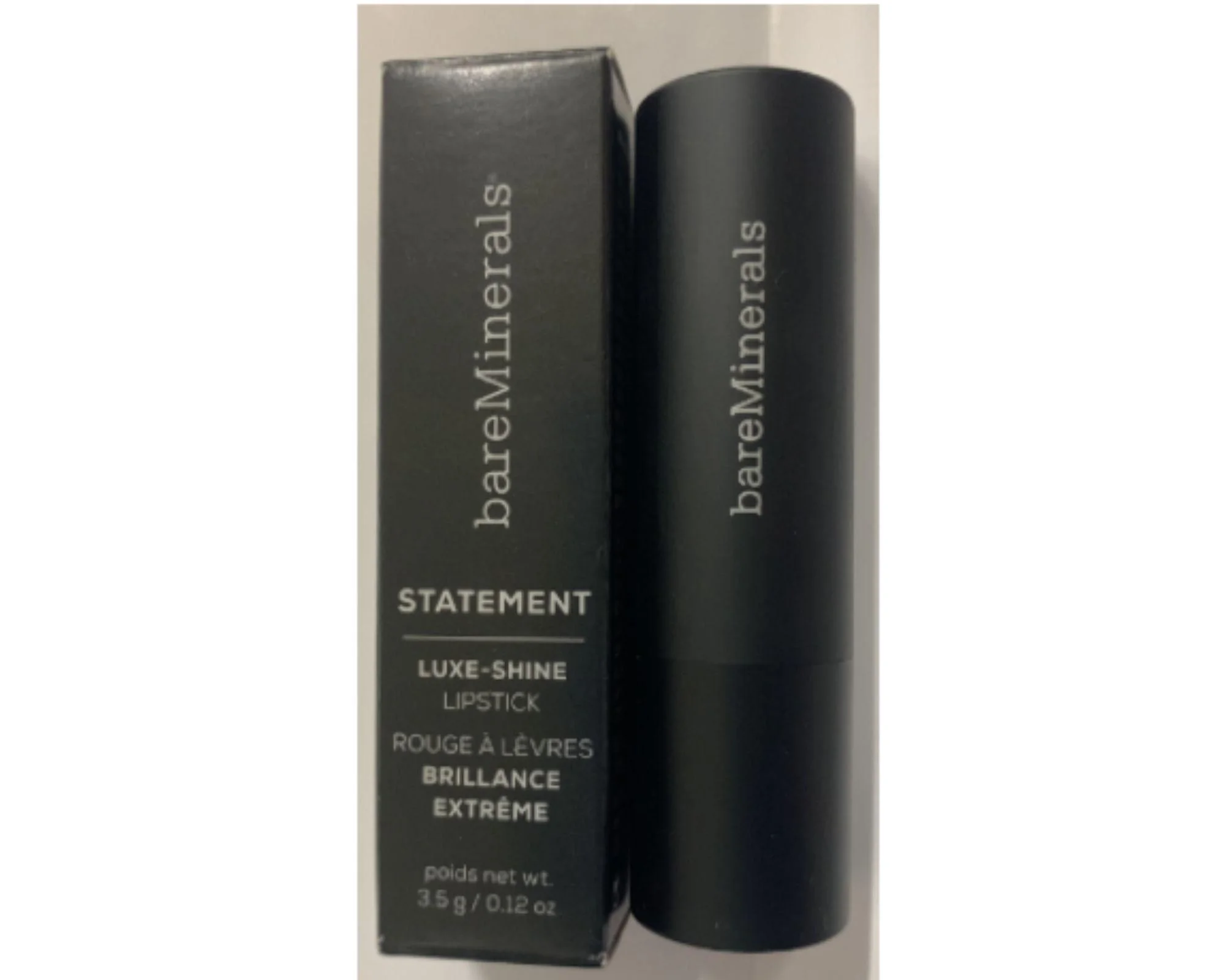 bareMinerals STATEMENT LUXE-SHINE LIPSTICK in FLASH; Long Lasting Satin Finish Lipstick (3.5g/0.12oz)