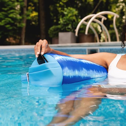 Big Joe Noodle Sling, No Inflation Needed, Pool Float with Armrests, Quick Draining Fabric, Cup Holder
