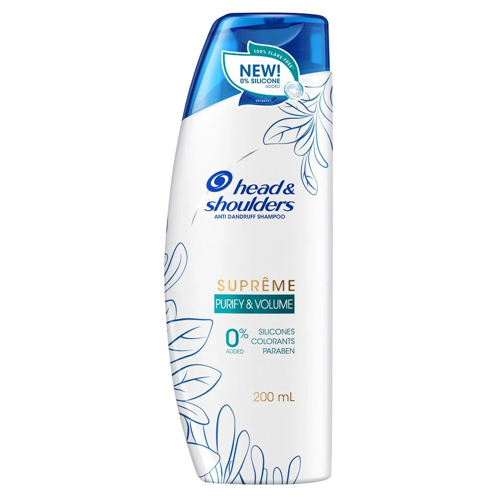 Head & Shoulders Supreme Purify & Volume Anti Dandruff Shampoo 200ml