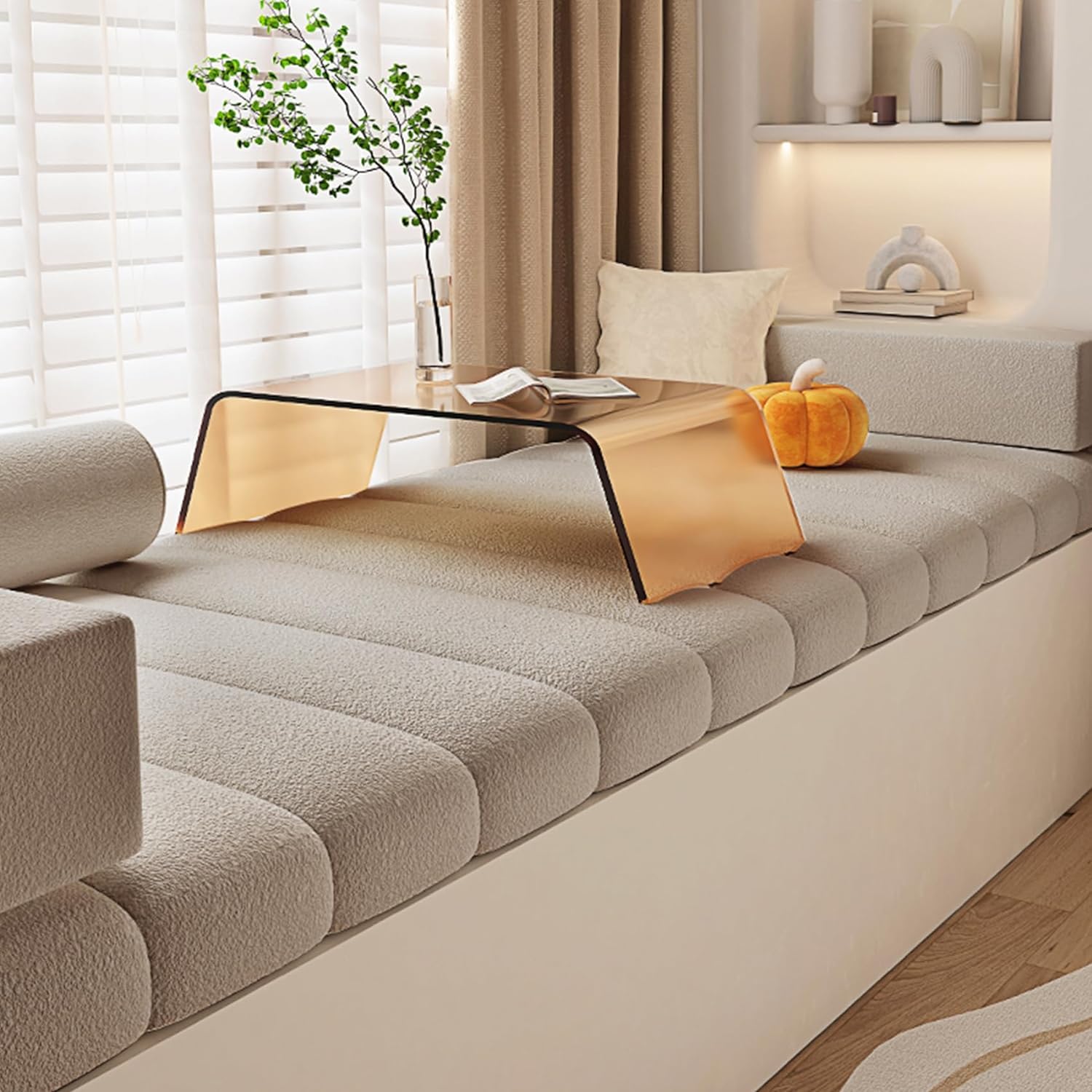 Custom Window Seat Cushions Indoor,Isanti-Scratch Window Bench Cushion,Bay Window Cushion