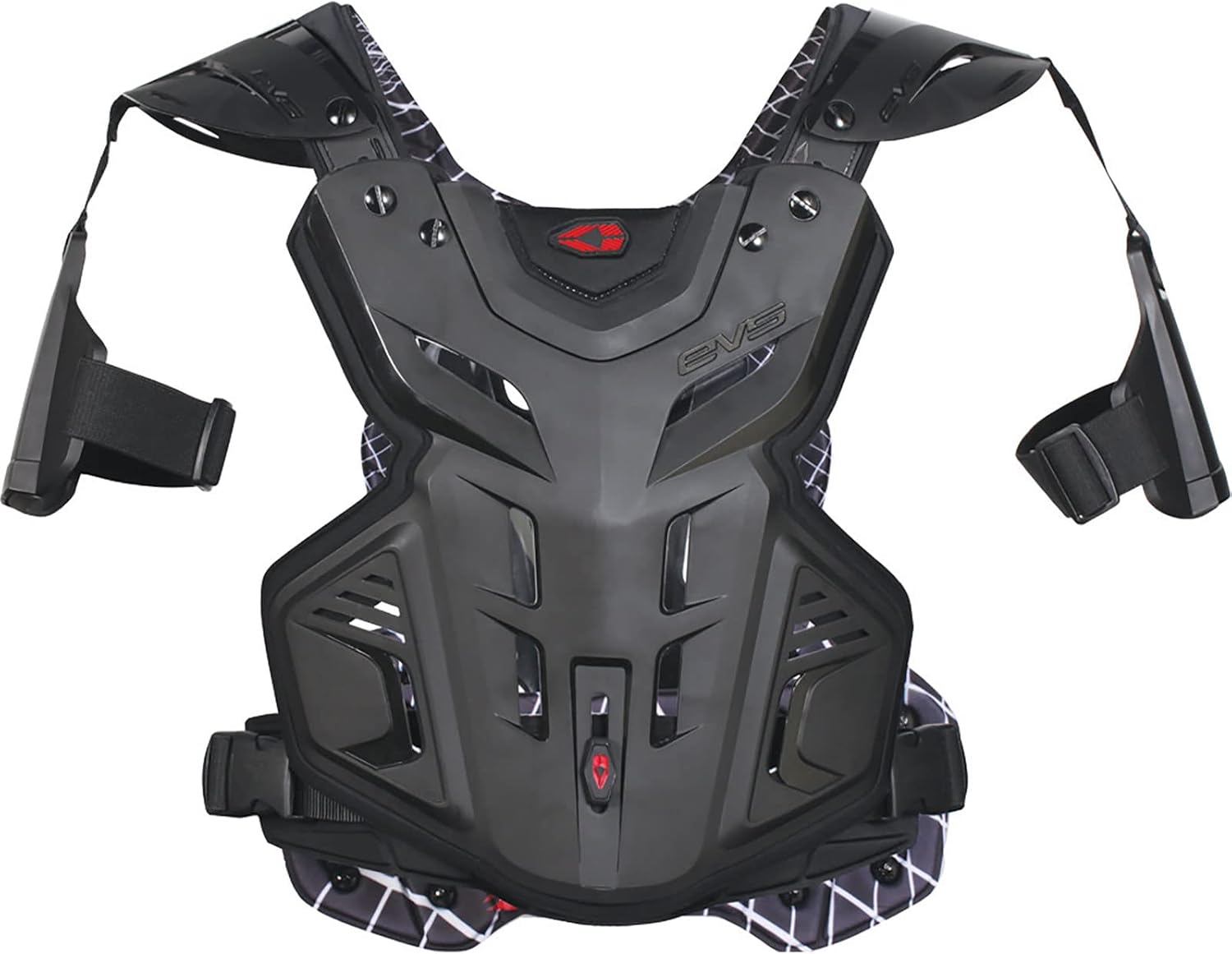 EVS F2 Unisex-Adult Off-Road Motorcycle Chest Protector - Black / Medium