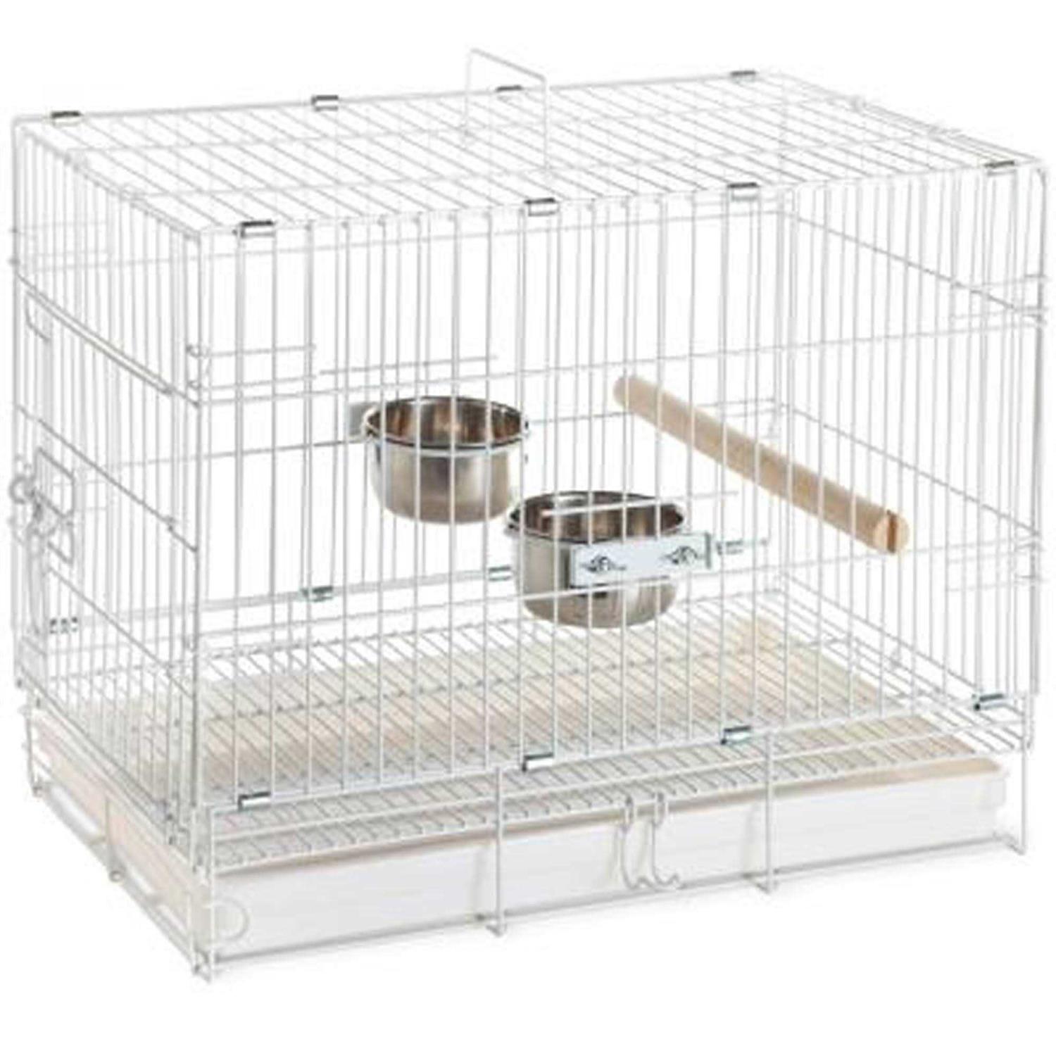 Prevue Pet White Travel Bird Cage - Pet Supplies online store