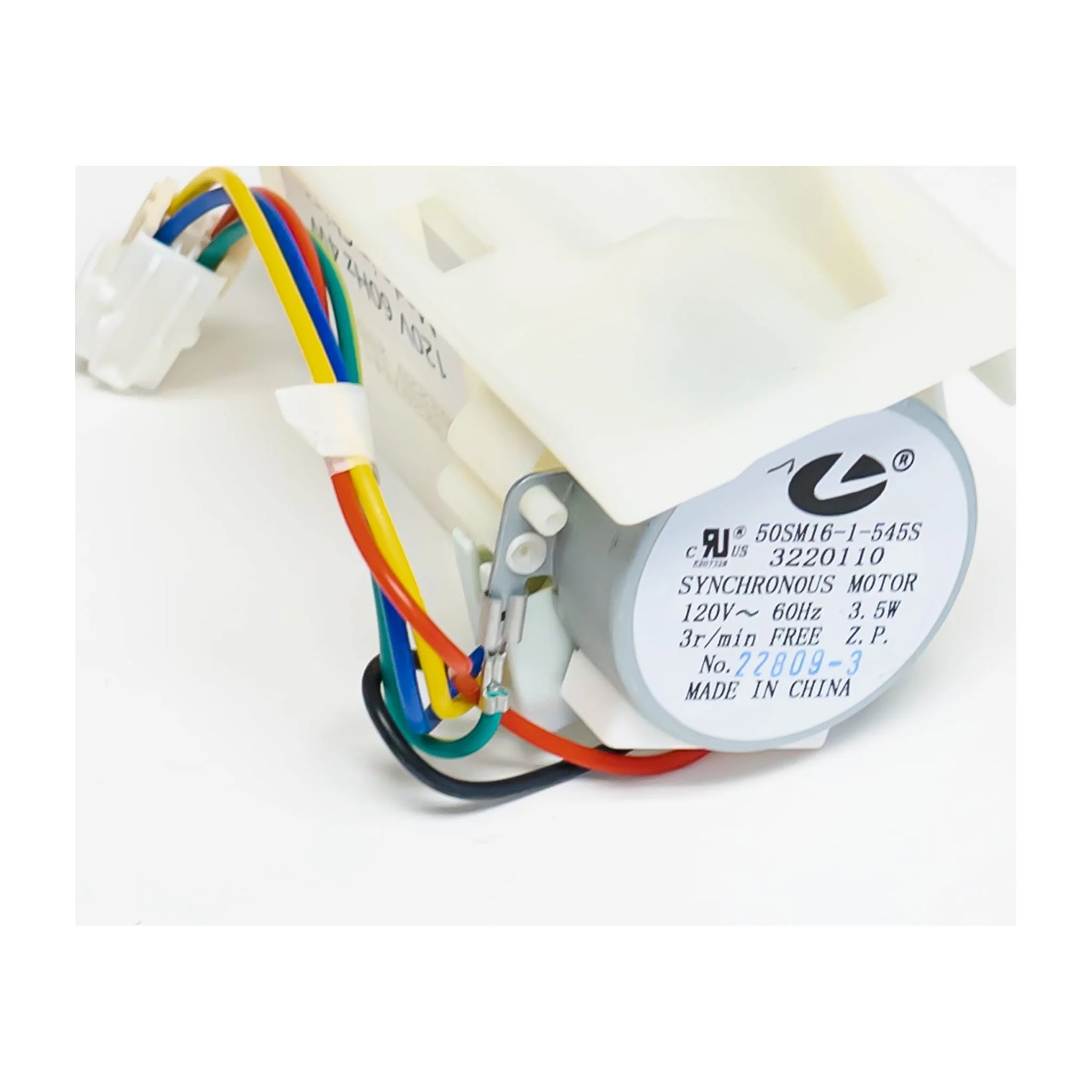 Choice Parts W10196393 for Whirlpool Refrigerator Damper Control Synchronous Motor