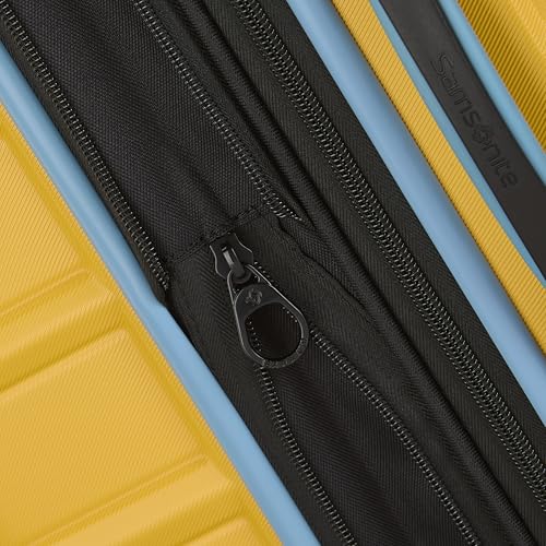 Samsonite Omni 2 Hardside Expandable Luggage with Spinner Wheels, 2-Piece Set (19/24), Lagoon Blue