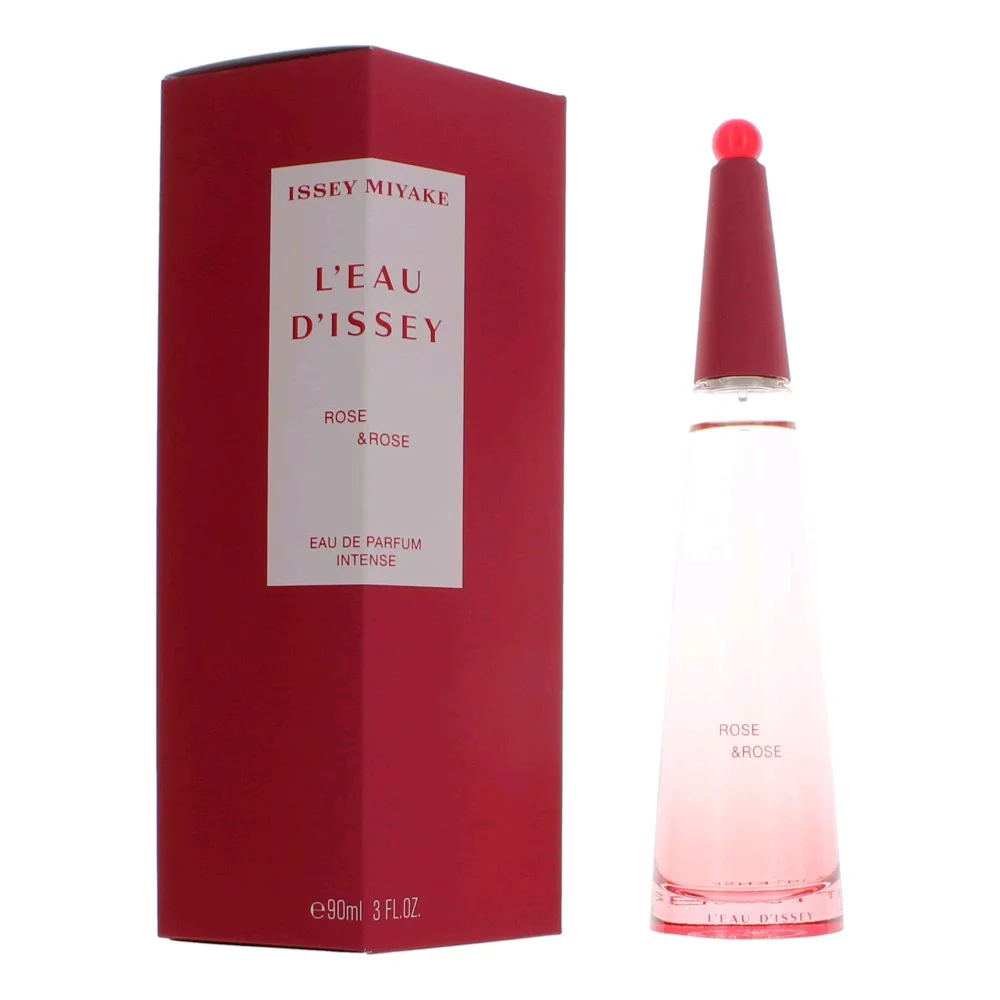 L'eau D'issey Rose and Rose Intense by Issey Miyake, 3 oz Eau De Parfum Spray for Women