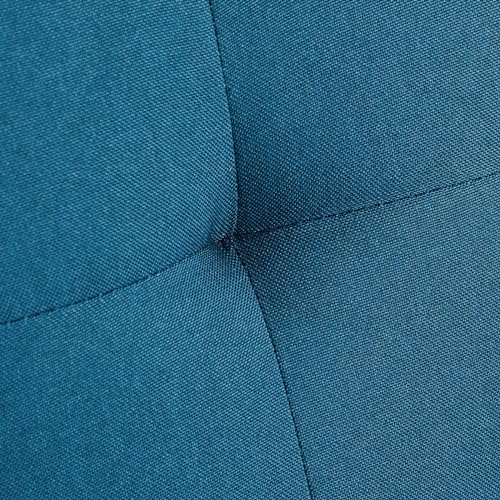 Yaheetech Convertible Sofa Bed Adjustable Fabric Couch Sleeper Modern Recliner Reversible Loveseat Folding Daybed Guest Bed, Removable Armrests, Cup Holders, 3 Angles, 772lb Capacity, Dark Gray