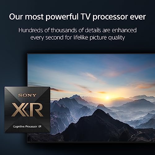 Sony 85 Inch 4K Ultra HD TV X90L Series: BRAVIA XR Full Array LED Smart Google TV with Dolby Vision HDR and Exclusive Features for The PlayStation® 5 XR85X90L- Latest Model,Black