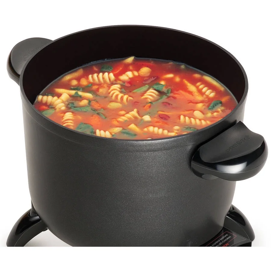 Presto Kitchen Kettle Multi-Cooker/Steamer, Black 06006